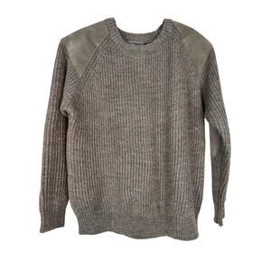 Wool Lovers 100% British wool suede shoulder & elbow patches fishermen academic